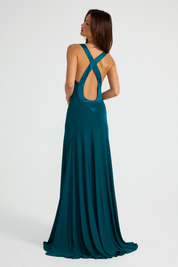 Rina Gown - Teal