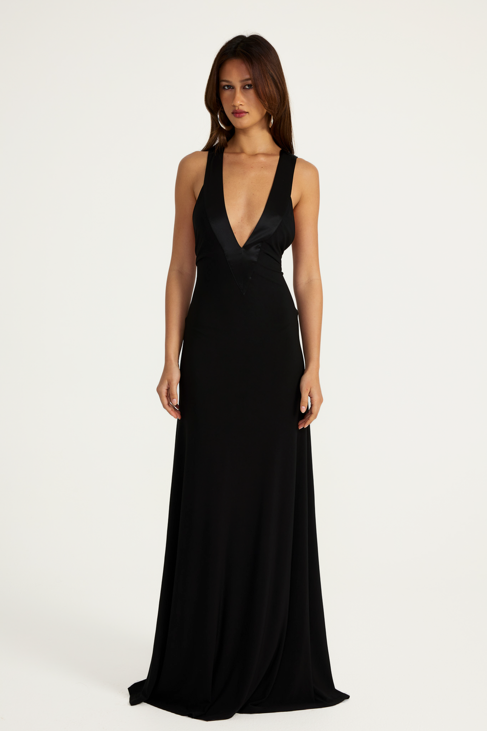 The Rosa Gown in Black.