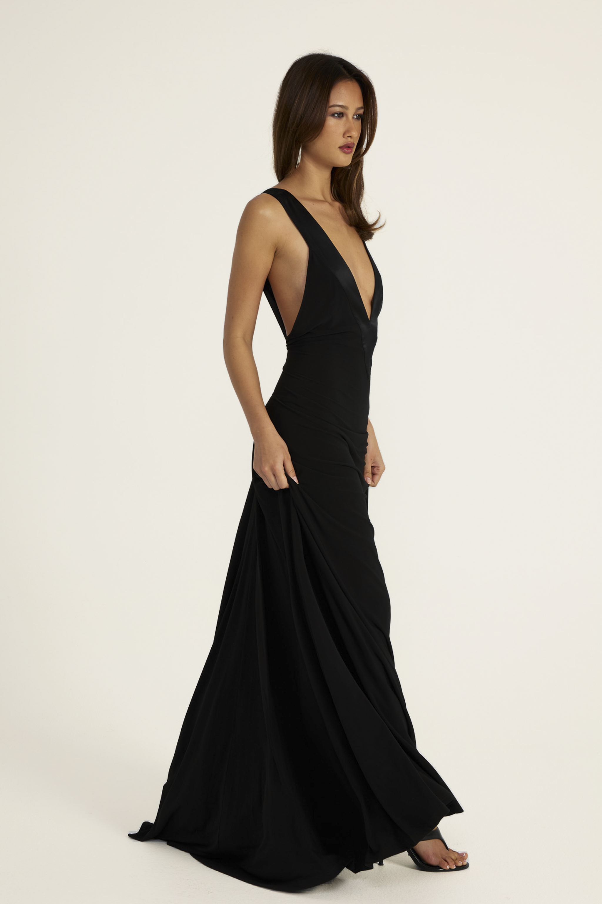 Rosa Gown - Black