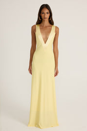 Rosa Gown - Lemon