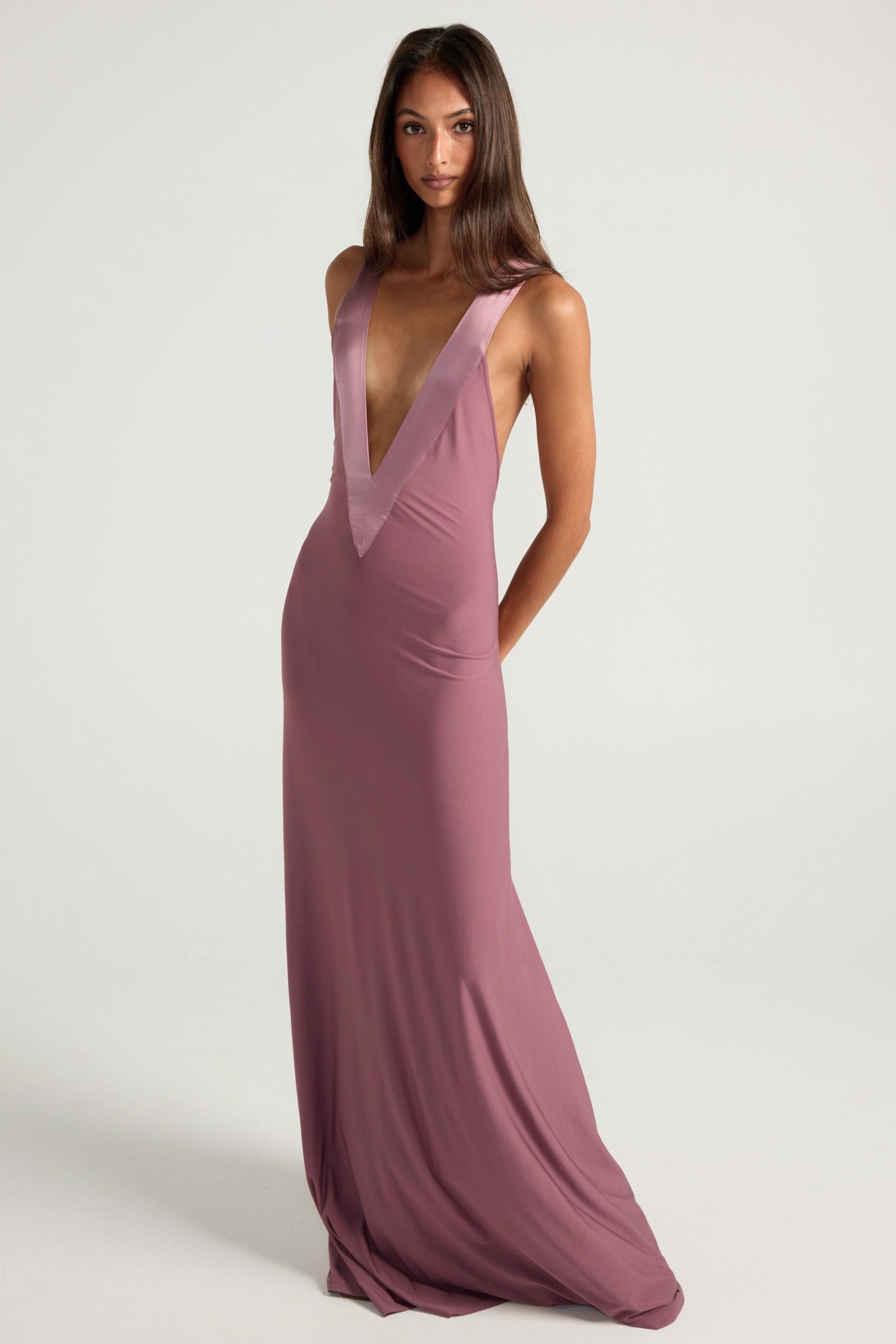 Rosa Gown - Mauve