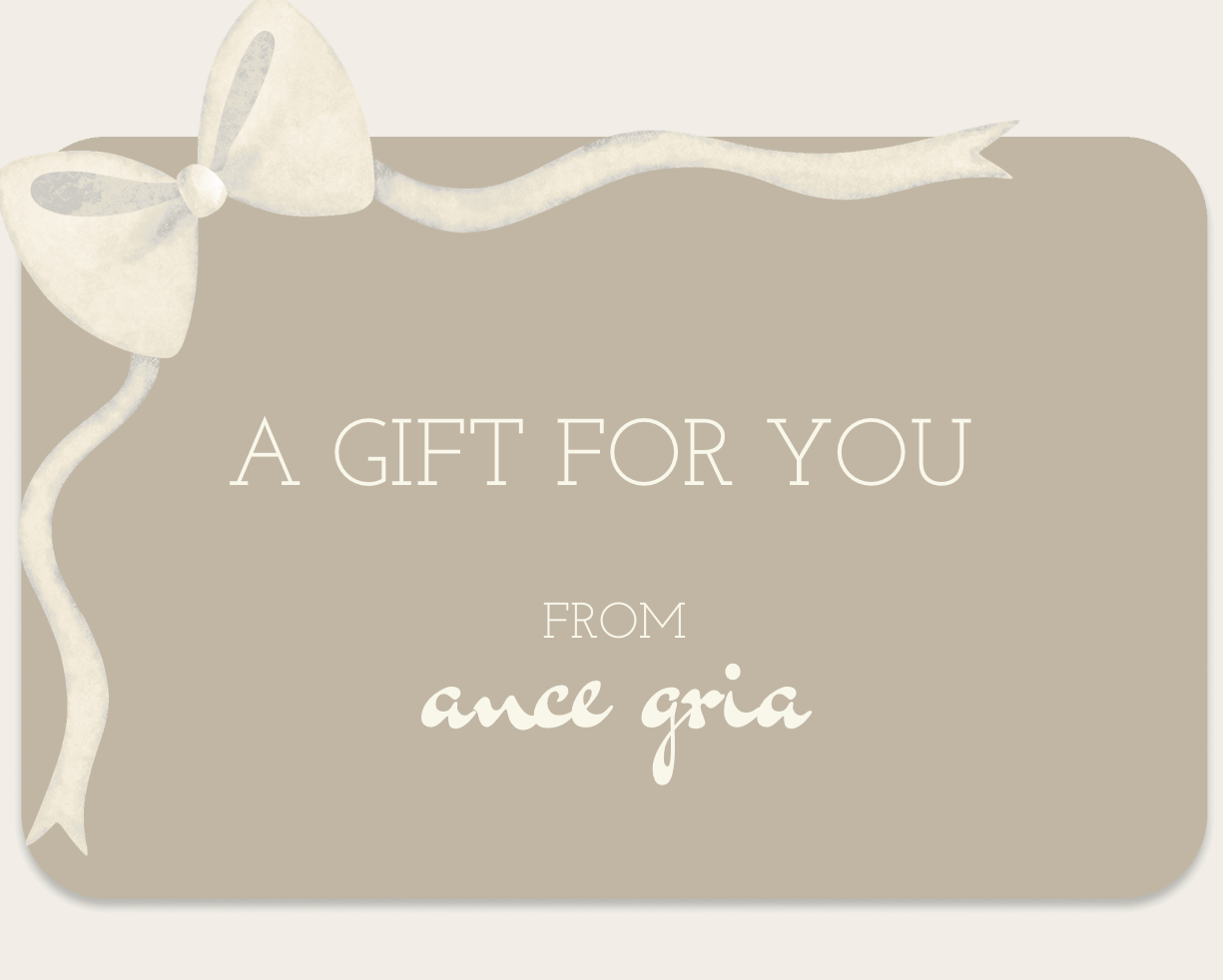 ance gria gift card