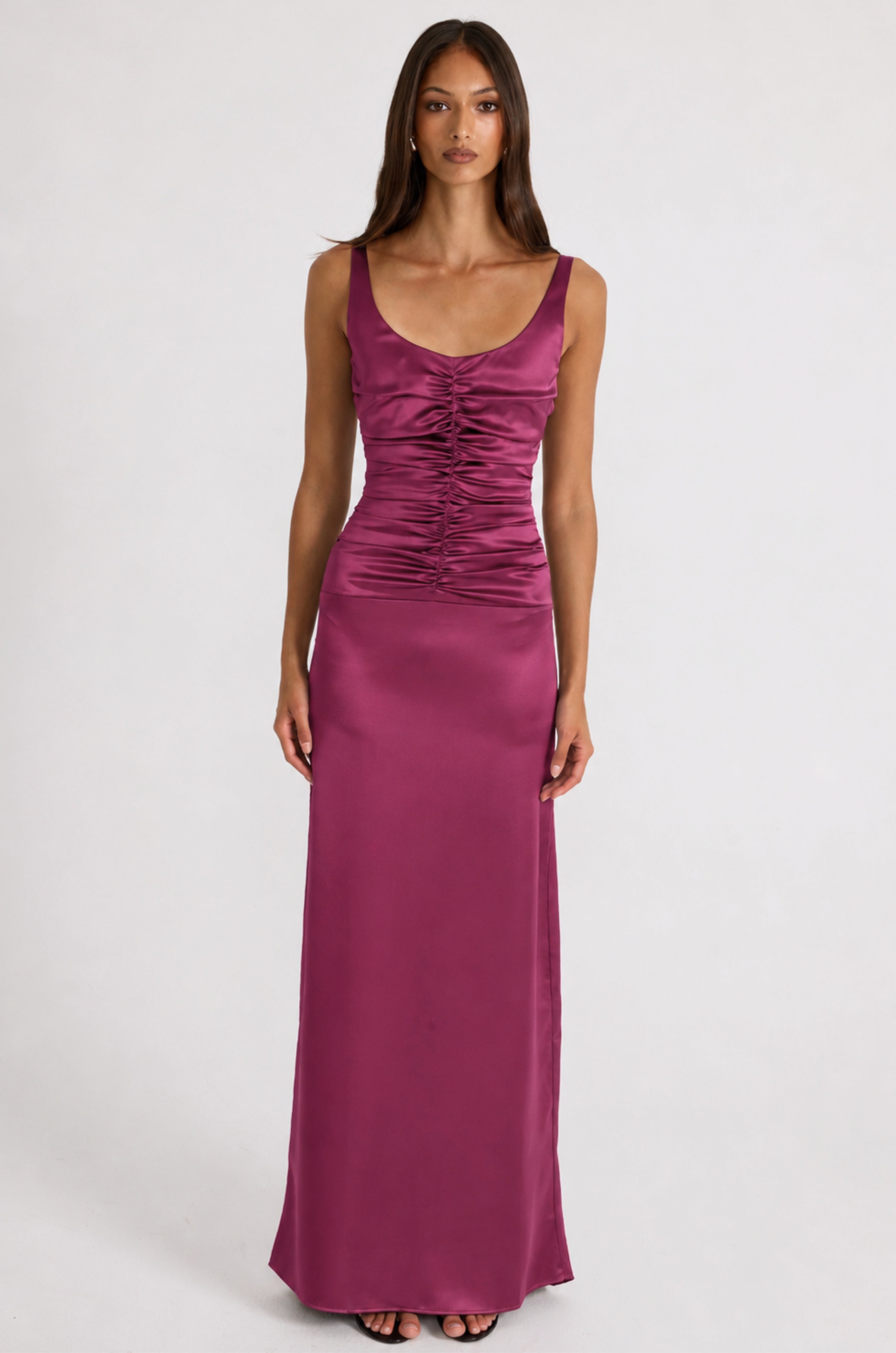 Atlein Gown - Plum