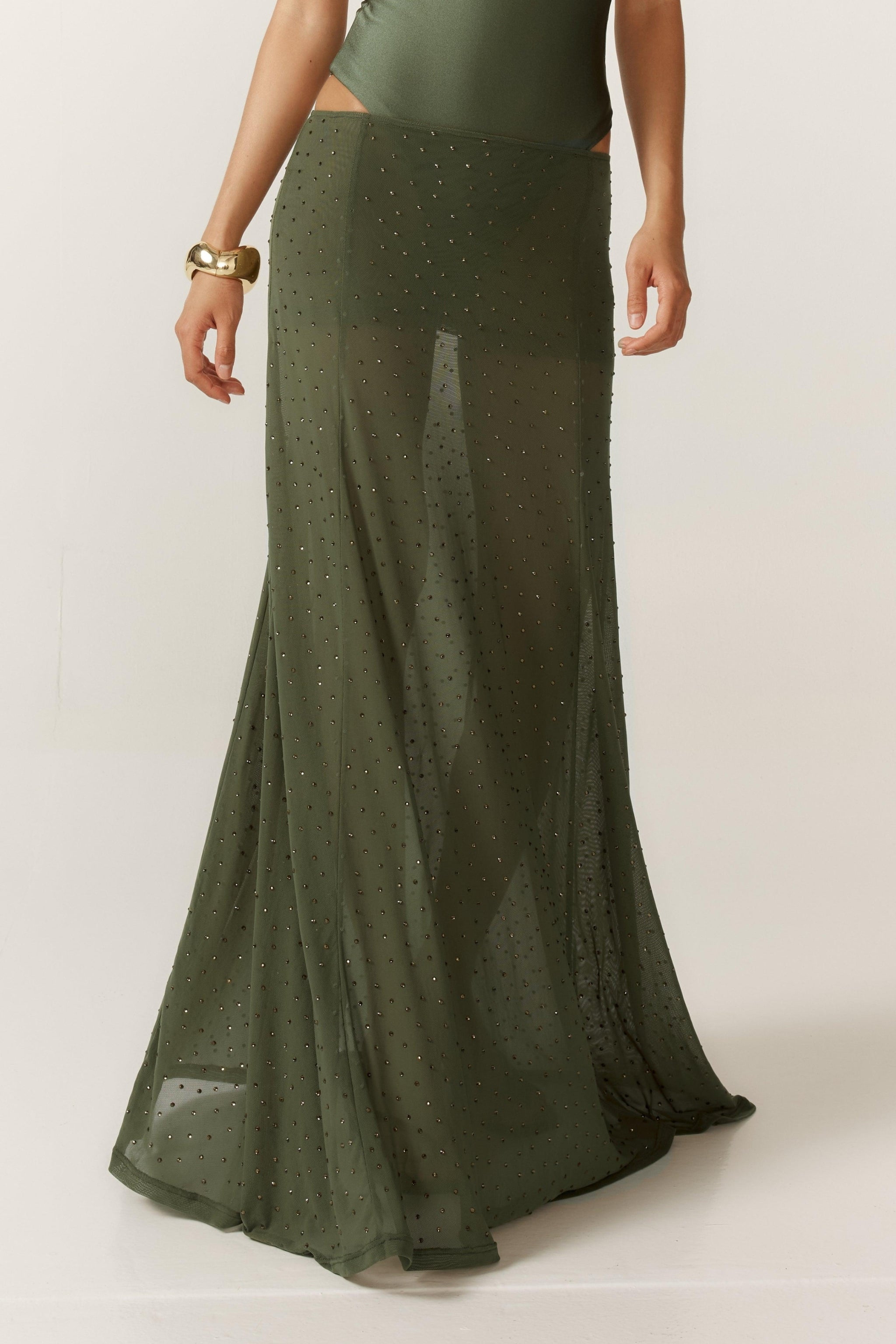 Vecchio Skirt - Olive