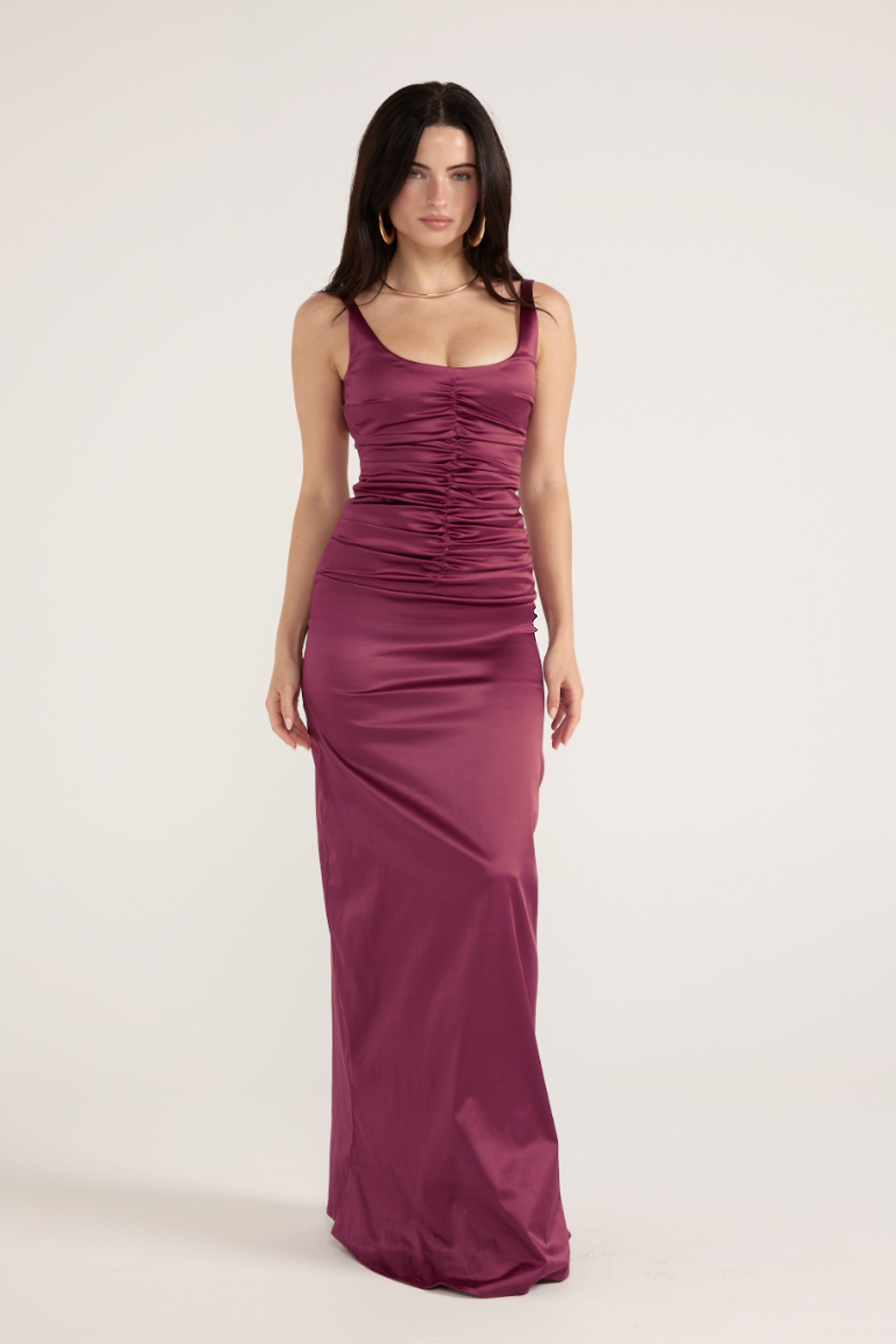Atlein Gown - Plum