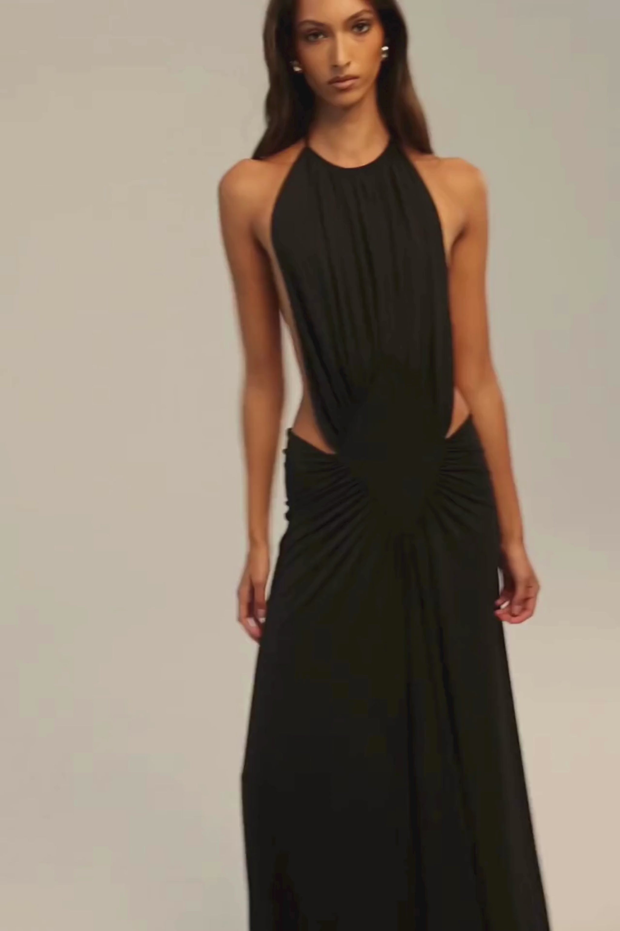 Jackie Gown - Black