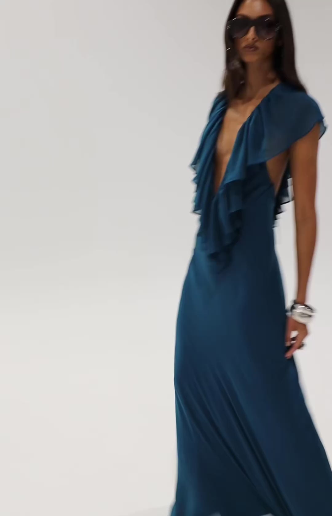 Clover Gown - Teal