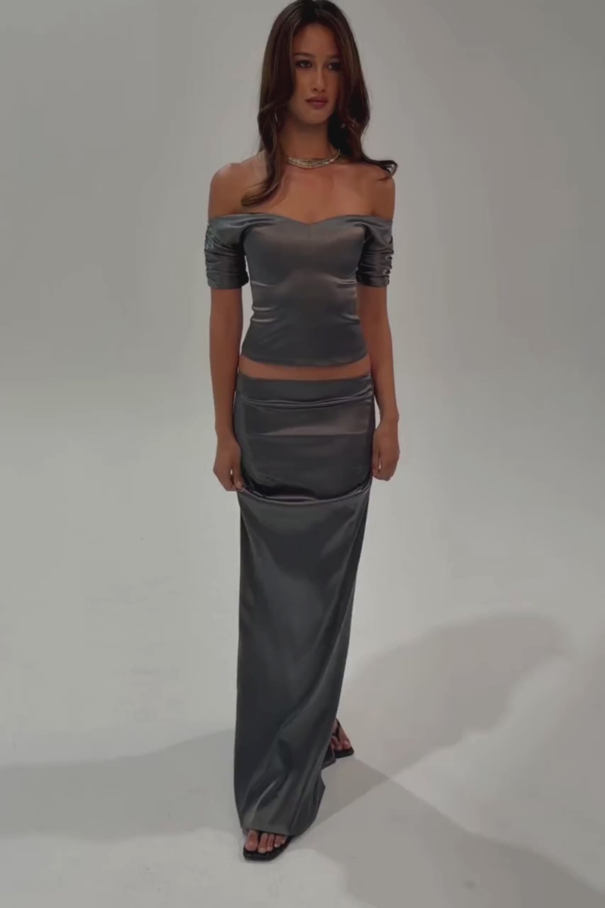 Bruna Top - Grey