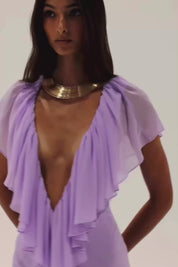 Clover Gown - Lavender