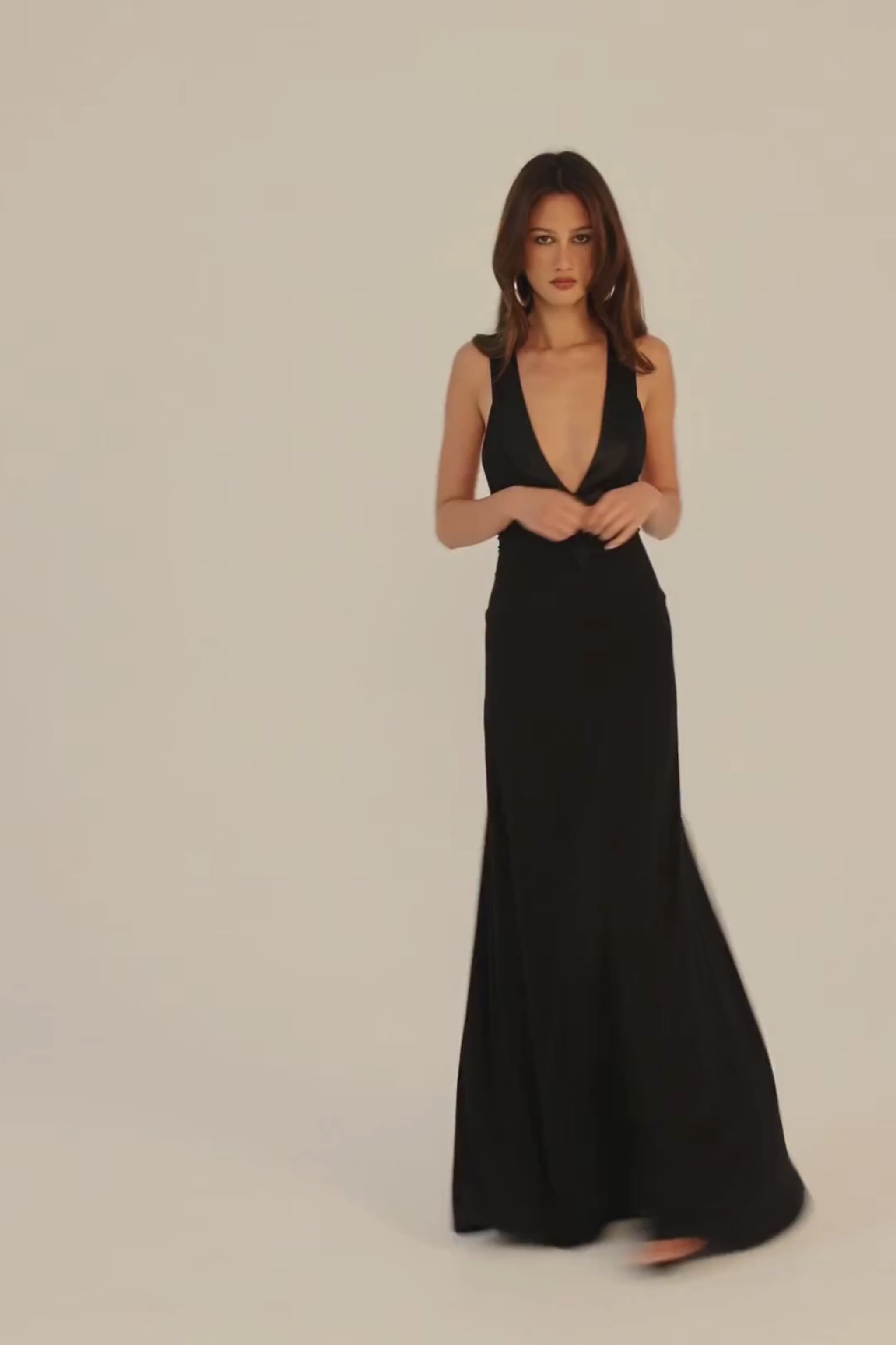 Rosa Gown - Black