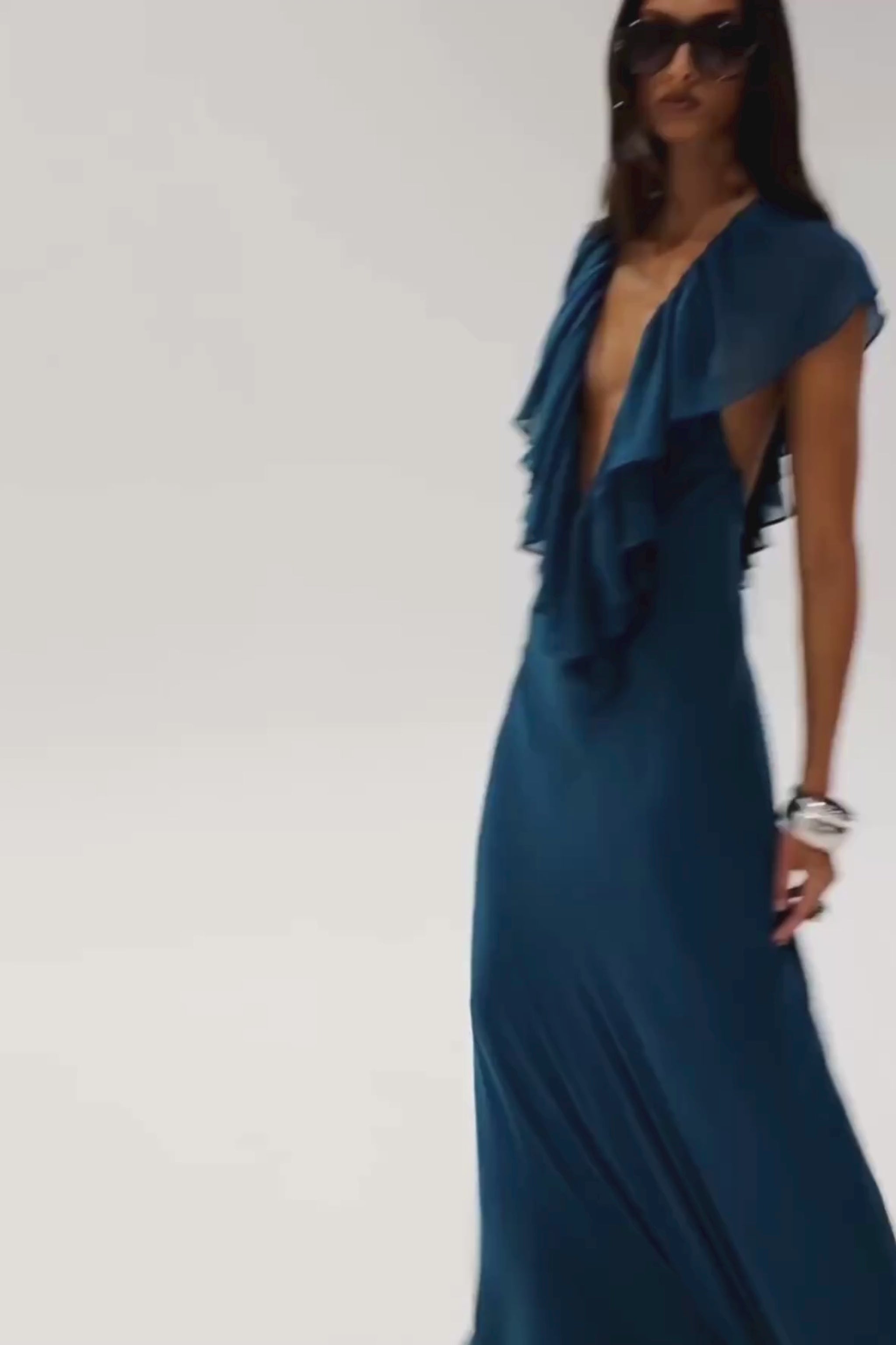 Clover Gown - Teal