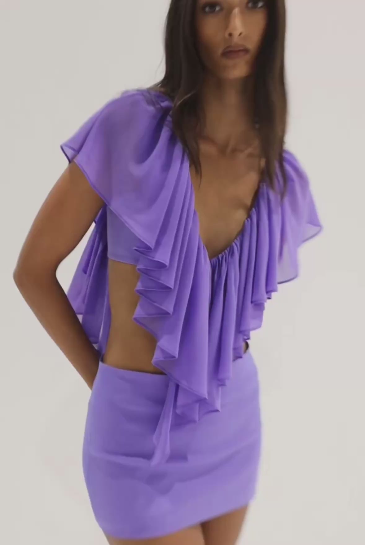 Clover Top - Periwinkle
