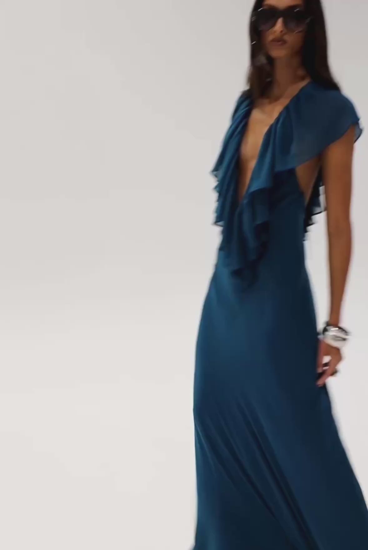 Clover Gown - Teal