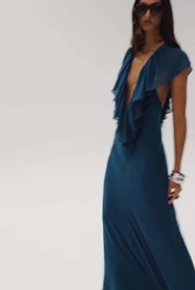Clover Gown - Teal