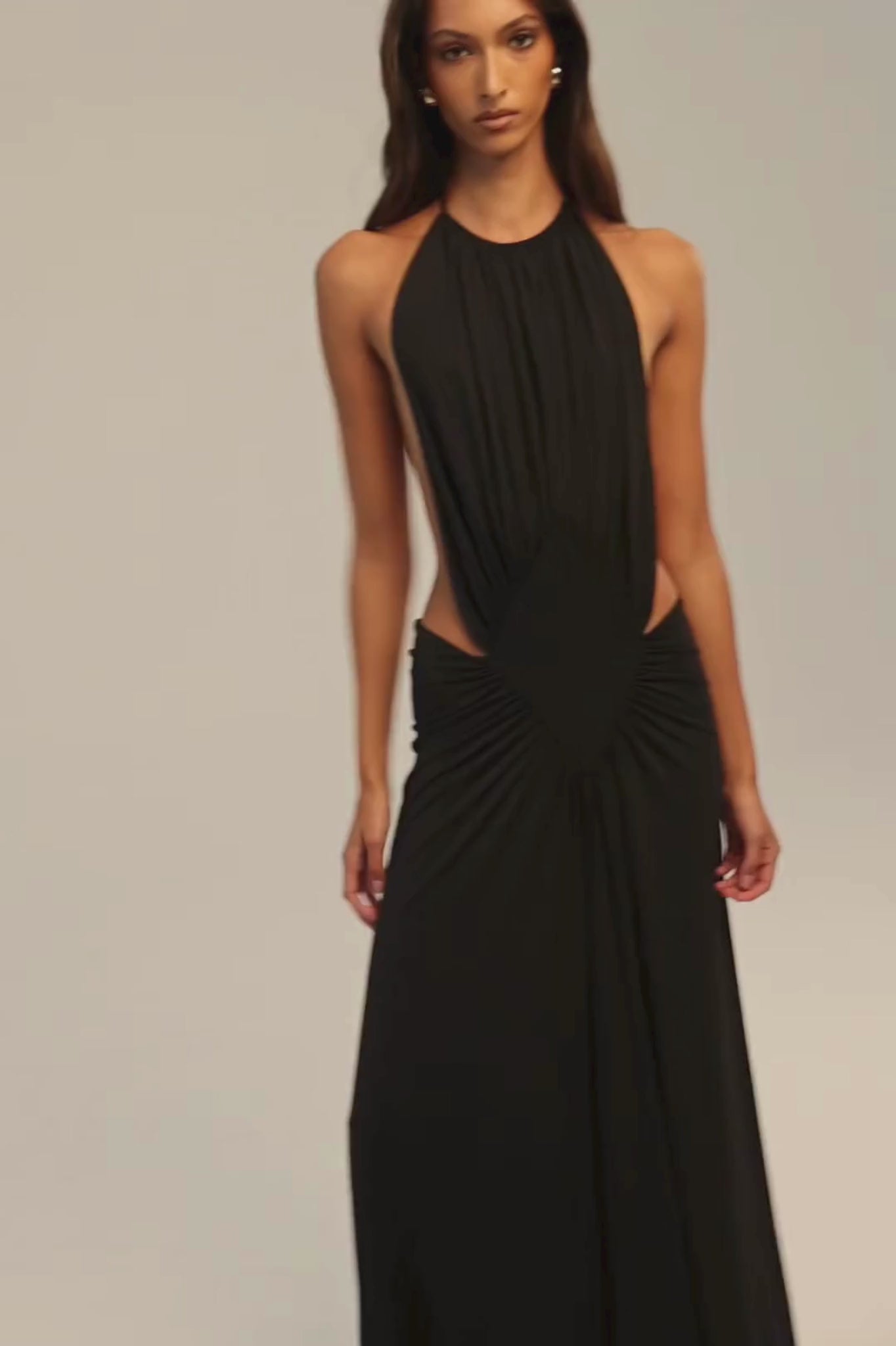 Jackie Gown - Black